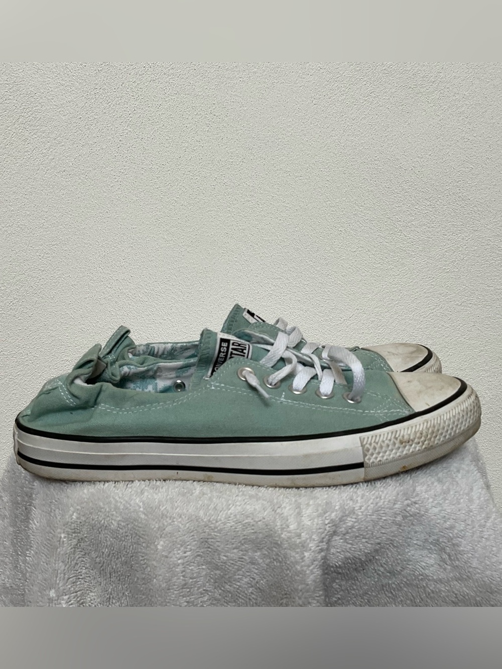 Converse All-Star Shoreline Slip On Sneaker Mint Green Size 11 Women's Casual